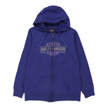  Vintage purple El Paso, TX Harley Davidson Hoodie - womens large