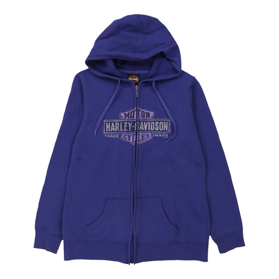 Vintage purple El Paso, TX Harley Davidson Hoodie - womens large