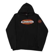  Vintage black Harley Davidson Hoodie - mens xx-large