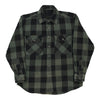 Vintage green Stillwater Supply Flannel Shirt - mens large