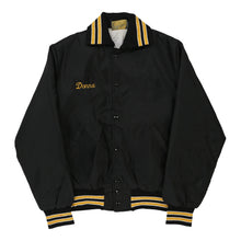  Vintage black Donna Gem Sportswear Baseball Jacket - womens medium