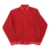 Vintage red Van Heusen Baseball Jacket - mens medium