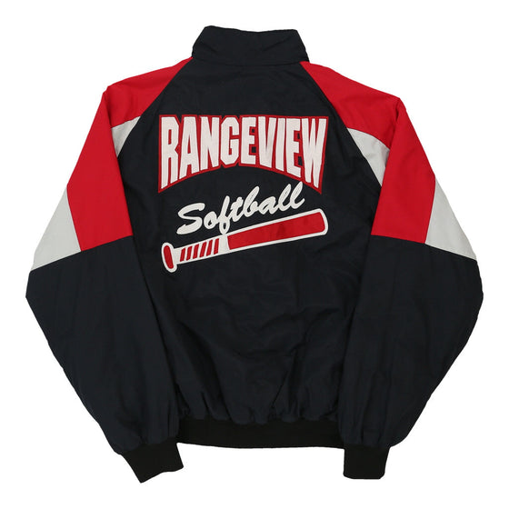 Vintage navy Made in USA. Rangeview Softball Holloway Jacket - mens x-large