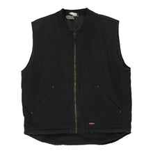  Vintage black Dickies Gilet - mens xx-large