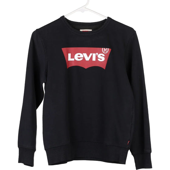 Vintage black Age 11-12 Levis Sweatshirt - boys medium