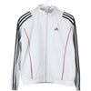 Vintage white Age 12 Adidas Track Jacket - boys medium