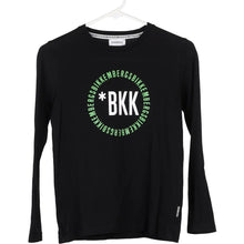  Vintage black Age 9-10 Bikkembergs Long Sleeve T-Shirt - boys small