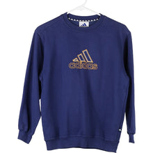  Vintage navy Age 12 Adidas Sweatshirt - boys medium