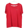 Vintage red Lacoste T-Shirt - mens x-large