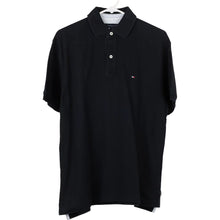  Vintage black Tommy Hilfiger Polo Shirt - mens small