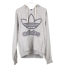  Vintage grey Adidas Hoodie - mens large