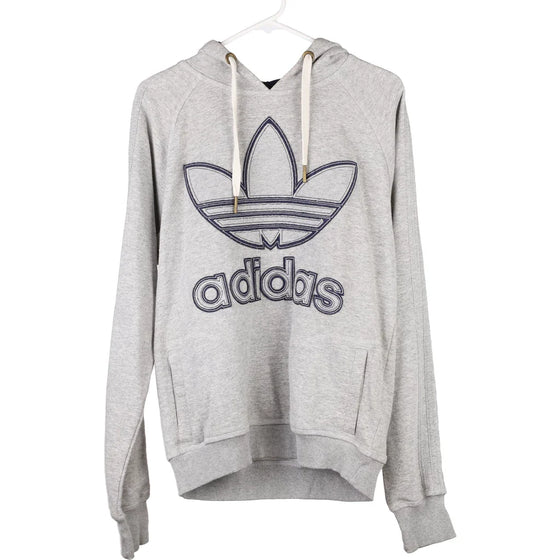 Vintage grey Adidas Hoodie - mens large