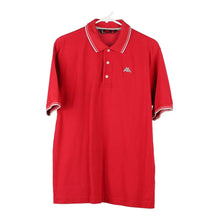  Vintage red Kappa Polo Shirt - mens medium