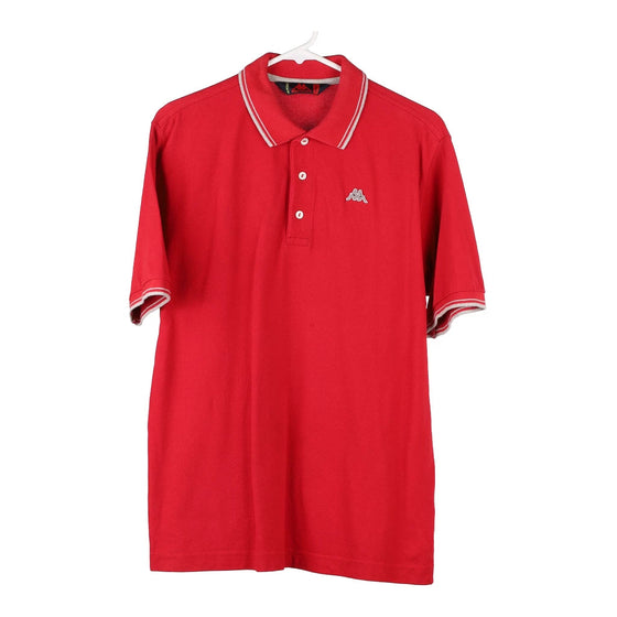 Vintage red Kappa Polo Shirt - mens medium