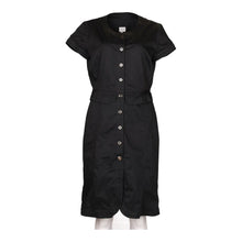  Vintage black Armani Shirt Dress - womens large