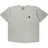 Carhartt K87 Original Fit T-Shirt - XXL - White Cotton