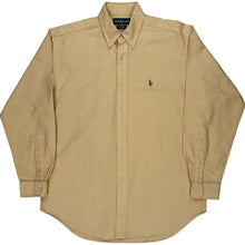  Ralph Lauren Blake Shirt - Medium - Beige Cotton