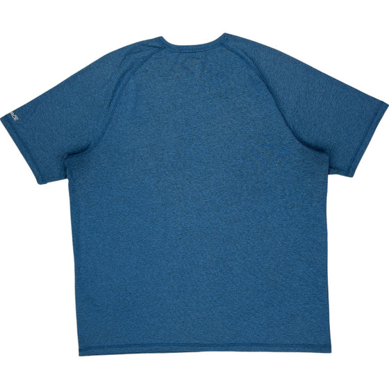 Carhartt Relaxed Fit T-Shirt - XL - Blue Polyester Blend