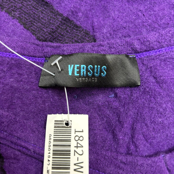 Vintage purple Versus By Versace Jumper - womens medium