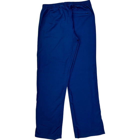 Nike Blue Track Pants - Medium - Blue Polyester