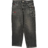 Hip Hop FUBU The Collection Cargo Jeans - 36W 31L - Black Cotton