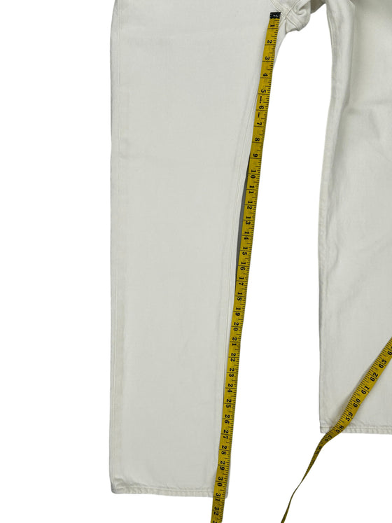 Levis Jeans - W32 L32 - White Cotton