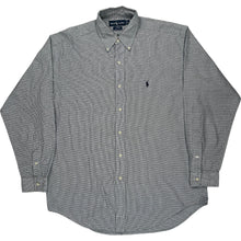  Ralph Lauren Blake Check Shirt - Medium - Black Cotton