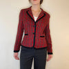 Vintage red Chopin Blazer - womens medium