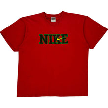  Nike Graphic T-Shirt - Medium - Red Cotton