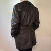 Vintage brown Castioni Leather Jacket - womens x-large