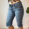 Vintage blue Morgan De Toi Denim Shorts - womens 28" waist