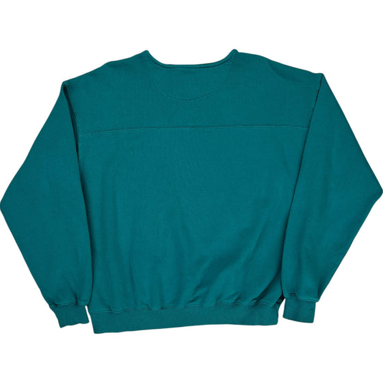 NFL Miami Dolphins Sweatshirt - Medium - Teal Cotton