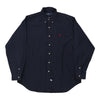 Vintage navy Ralph Lauren Shirt - mens x-large