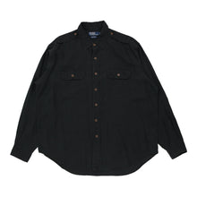  Vintage black Polo Ralph Lauren Shirt - mens x-large