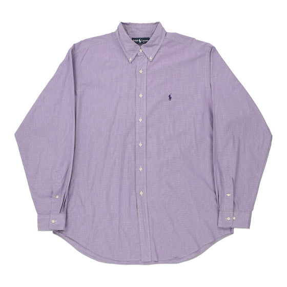 Vintage purple Ralph Lauren Shirt - mens x-large