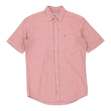  Vintage pink Lacoste Short Sleeve Shirt - mens medium