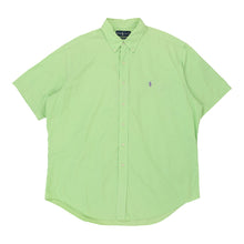  Vintage green Classic Fit Ralph Lauren Short Sleeve Shirt - mens x-large