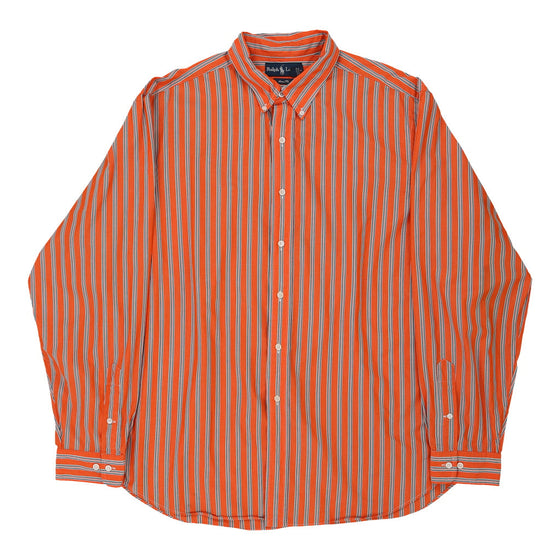 Vintage orange Classic Fit Ralph Lauren Shirt - mens xx-large