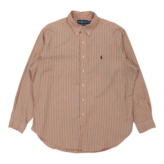 Vintage orange Classic Fit Ralph Lauren Shirt - mens x-large