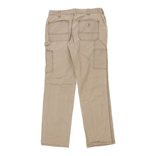  Vintage beige Carhartt Carpenter Trousers - mens 34" waist