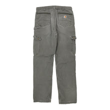  Vintage grey Carhartt Cargo Trousers - mens 34" waist