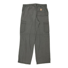  Vintage grey Carhartt Cargo Trousers - mens 35" waist