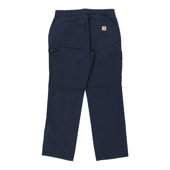 Vintage navy Carhartt Carpenter Trousers - womens 32" waist