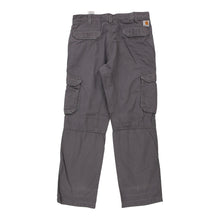  Vintage grey Carhartt Cargo Trousers - mens 32" waist