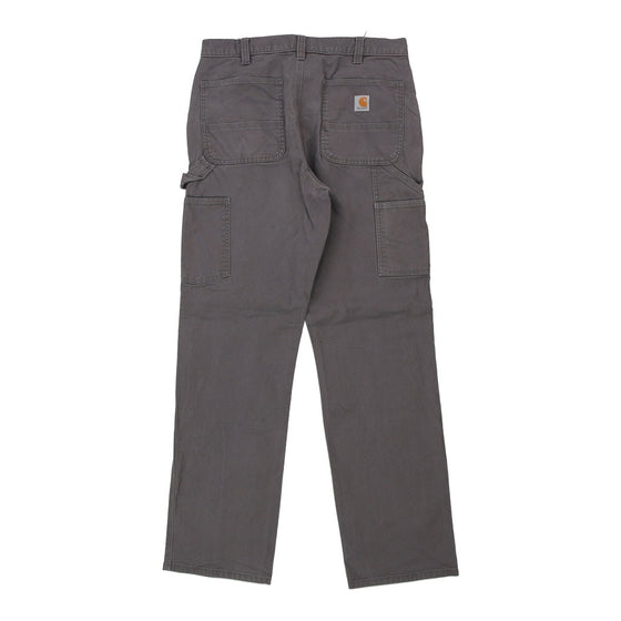 Vintage grey Carhartt Carpenter Trousers - mens 34" waist