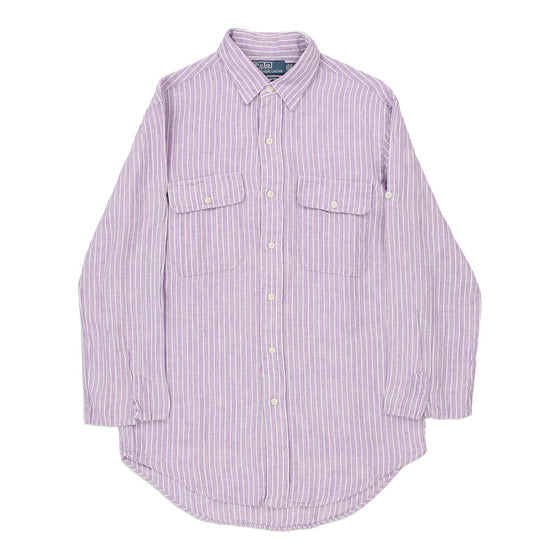 Vintage purple Custom Fit Ralph Lauren Shirt - mens small