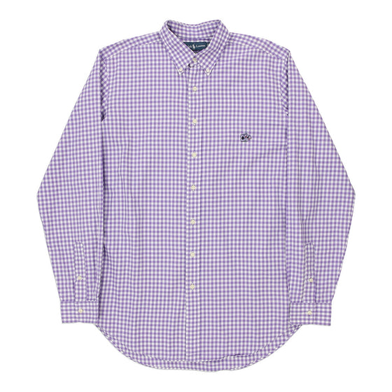 Vintage purple Tall Classic Fit Ralph Lauren Shirt - mens large