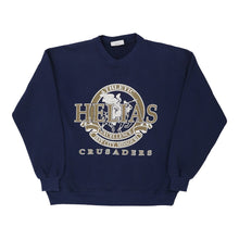  Vintage navy Made in U.S.A. Helias Crusaders Dodger Sweatshirt - mens large