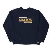  Vintage navy Marion Wildcats Midwest Sweatshirt - mens medium