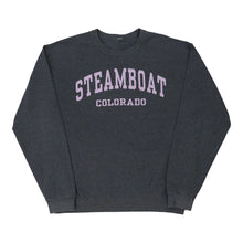  Vintage grey Steamboat Colorado Unbranded Sweatshirt - womens medium